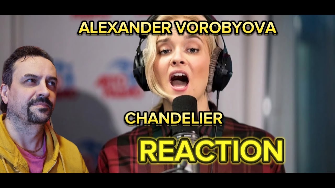 Sia - Chandelier (Cover by Александра Воробьева ) LIVE @ Авторадио REACTION
