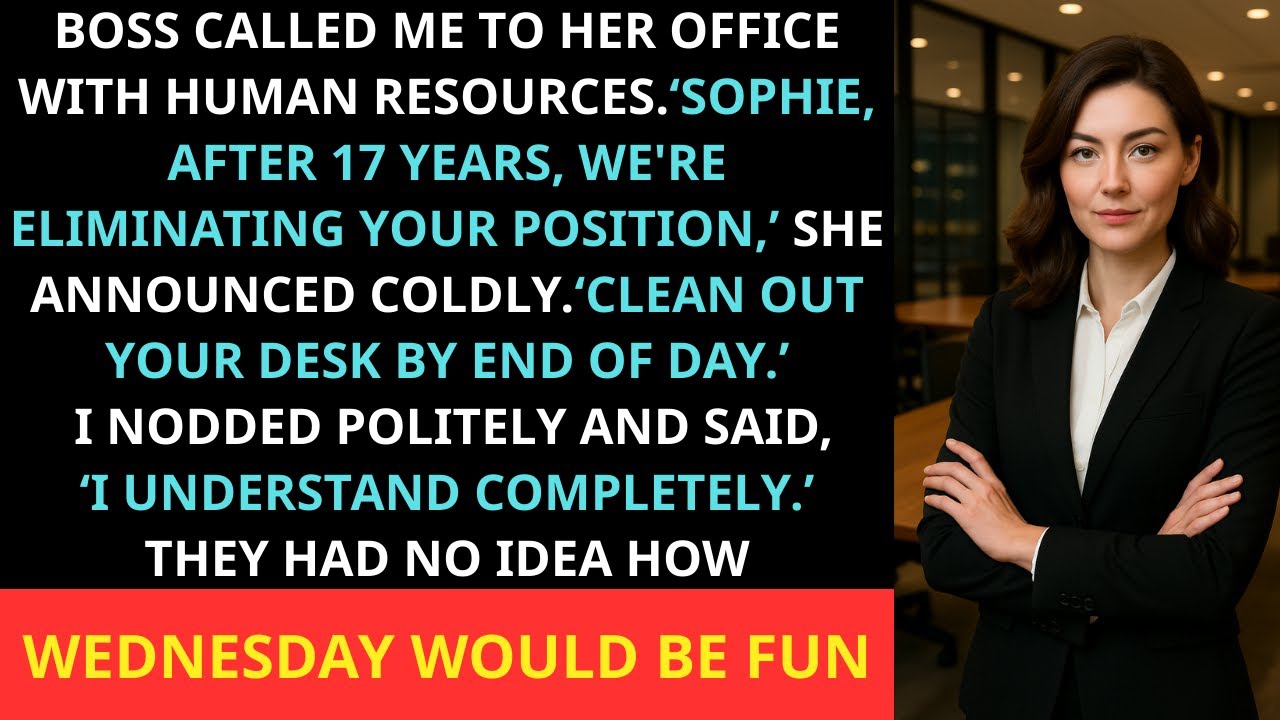 My Boss Fired Me After 17 Years Without Warning &mdash; But I Was Holding a Secret They&rsquo;d Regret