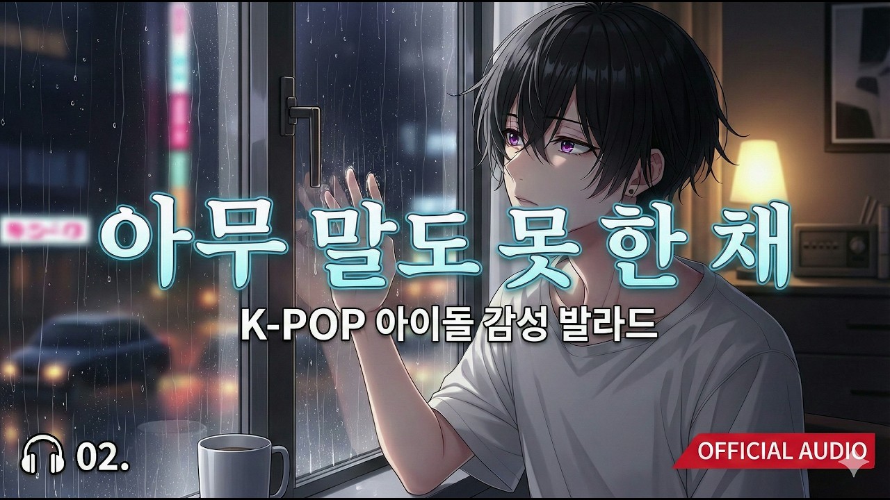 🎧 02.아무 말도 못 한 채 | K-POP 아이돌 감성 발라드