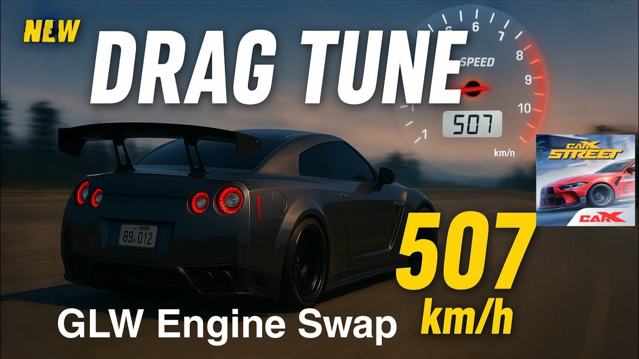 Building a Drag Monster R35 in CarX Street