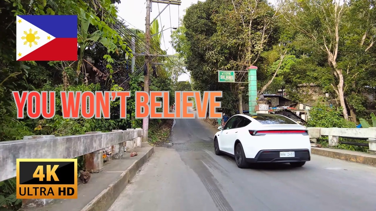 Hidden Countryside Roads in Silang 🇵🇭 | Local Life 4K