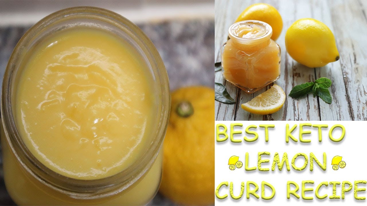 BEST KETO LEMON CURD RECIPE🍋