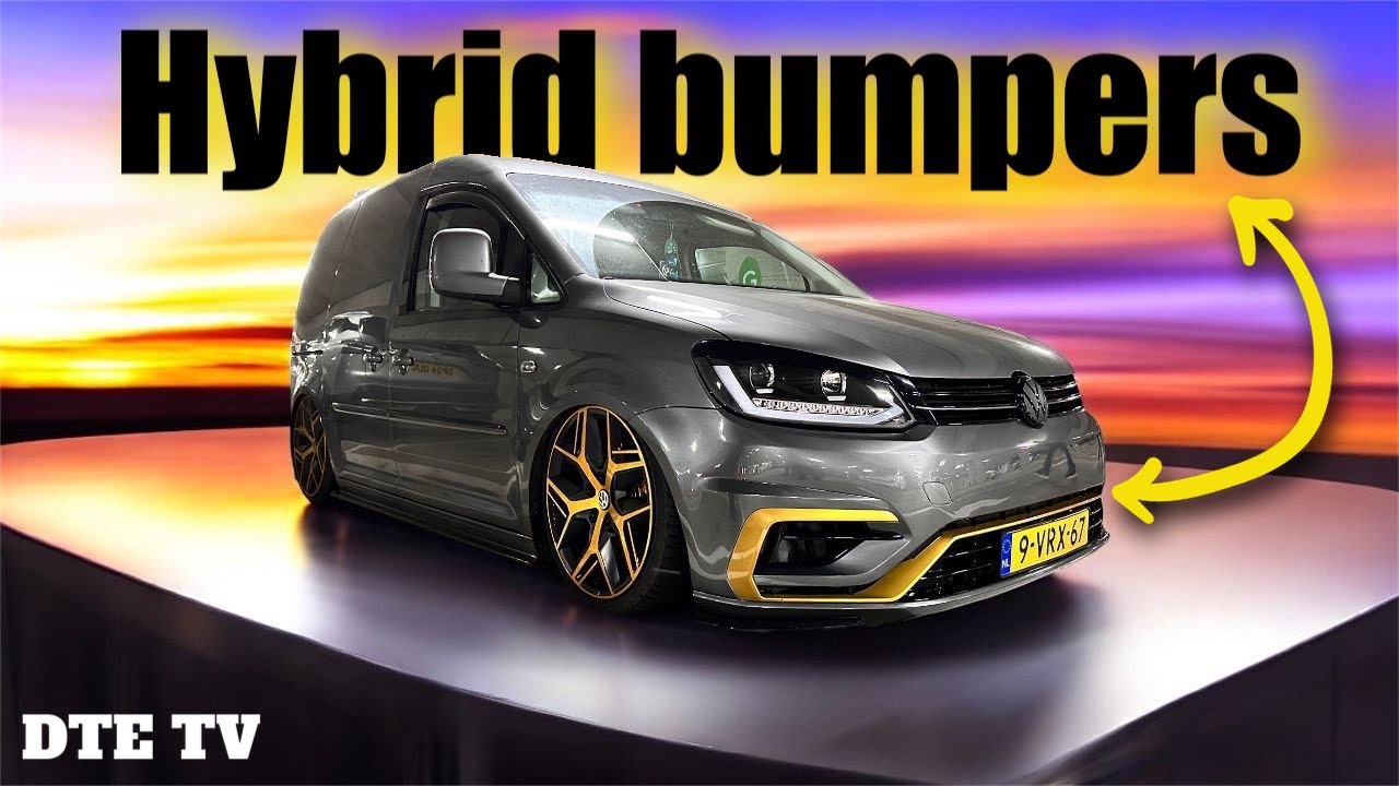 Гибридные бамперы VW Caddy R Line {лучшие на сегодняшний день}