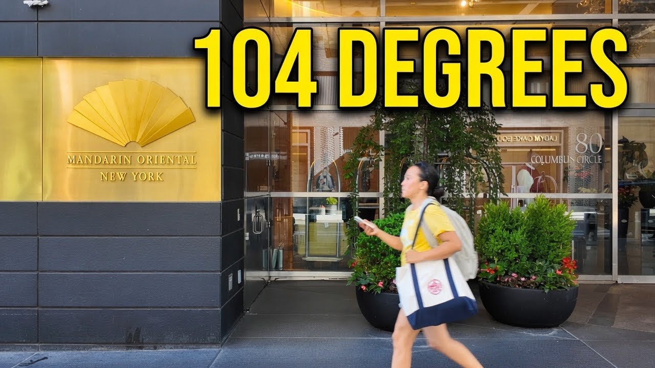 Прогулка по &laquo;Миллиардерскому ряду&raquo; Манхэттена в рекордную жару 104 &deg;F!
