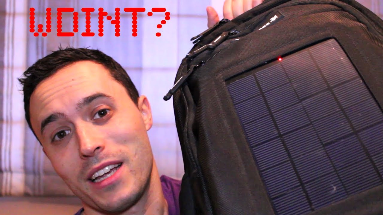 SOLAR BACKPACK by Crosskase