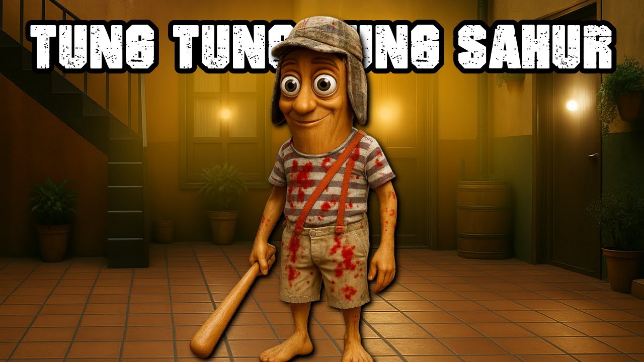 TUNG TUNG SAHUR VS EL CHAVO DEL 8 | Creepypasta del Chavo del 8 (1/2)