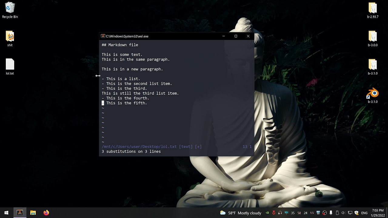Real World Vim Examples: Using The G Command TWICE!!!