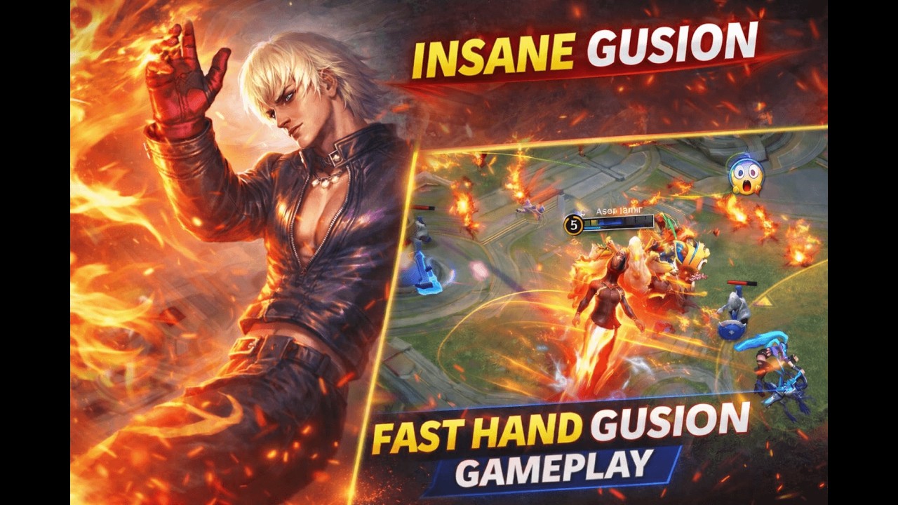 TOP GLOBAL Gusion Full Damage 😈⚡ One-Shot Build | MLBB