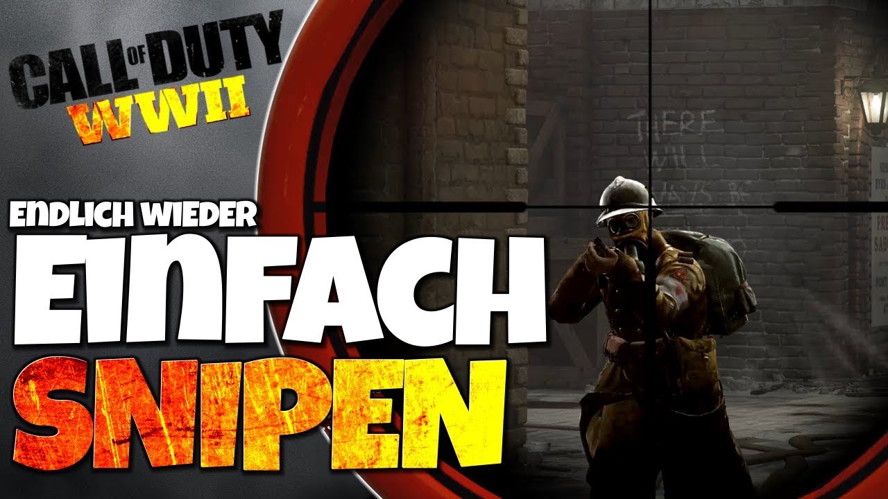 Einfach Snipen🤪 ! || Call of Duty WW2