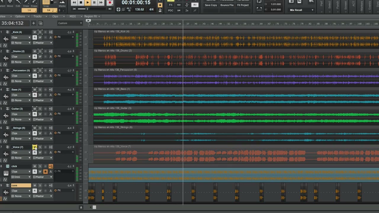 Manos En Alto - Su Presencia Kids ft Alex Campos - Bichos Freak - multitrack ai