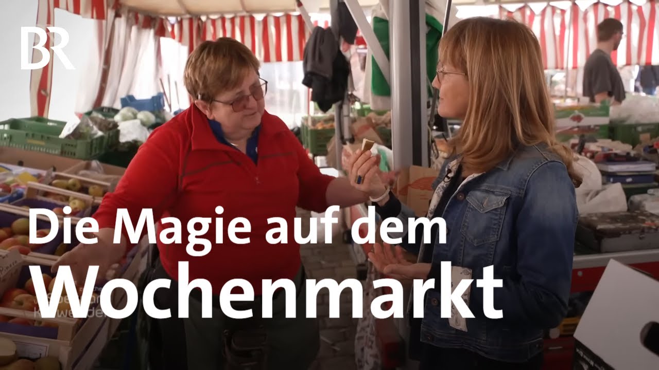 Der Wochenmarkt - ein Ort f&uuml;r Leib und Seele im 