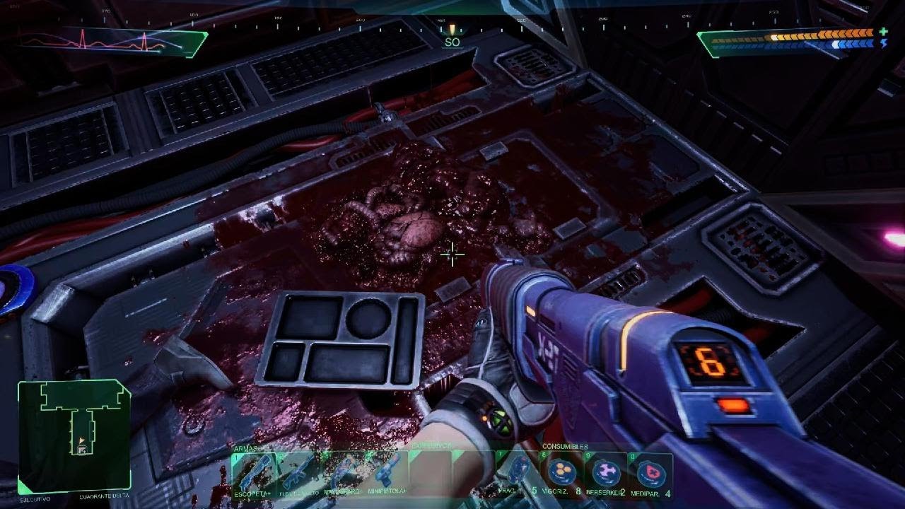 System Shock  Parte 29  Dificultad Normal