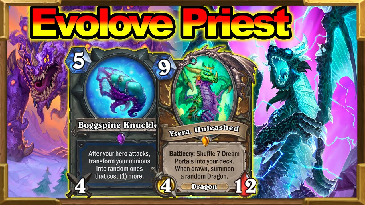 Ysera Evolve Priest? This Has Gone Too Far And I Love It!  Control Galakrond Priest | Hearthstone