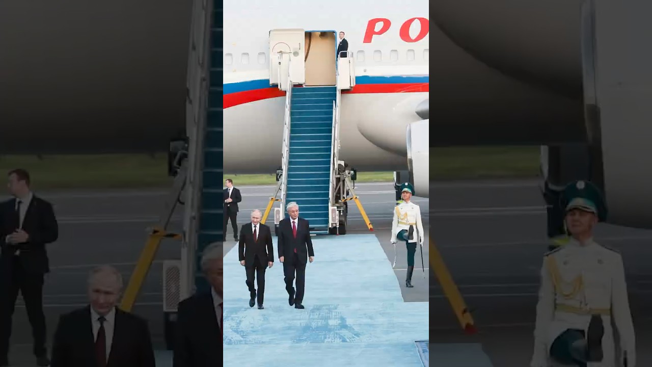 Russia's Putin Arrives to Kazakhstan on State Visit
