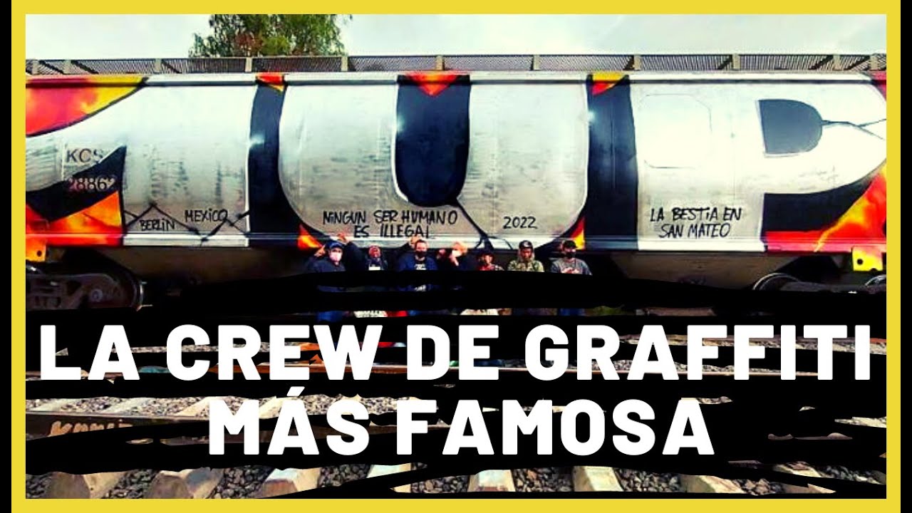 ▶️ QUIÉNES son 1UP: la CREW de GRAFFITI MÁS FAMOSA del MUNDO [Especial 10.000 SUSCRIPTORES]