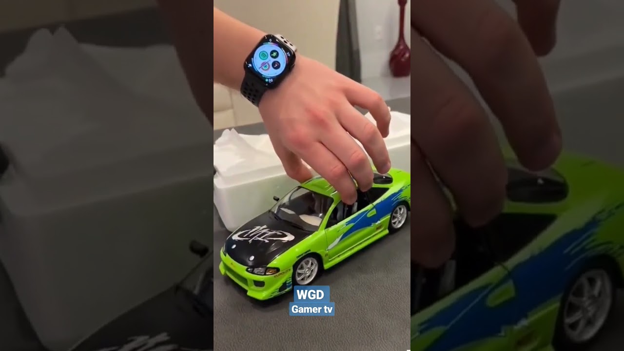 MITSUBISHI ECLIPSE E TOYOTA SUPRA DO BRIAN em MINIATURAS  #velozesefuriosos #miniaturas #brinquedos