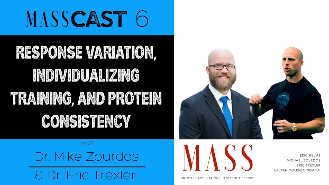 Ep. 259- Response Variation, Individualizing Training & Protein Consistency (MASSCast 6)
