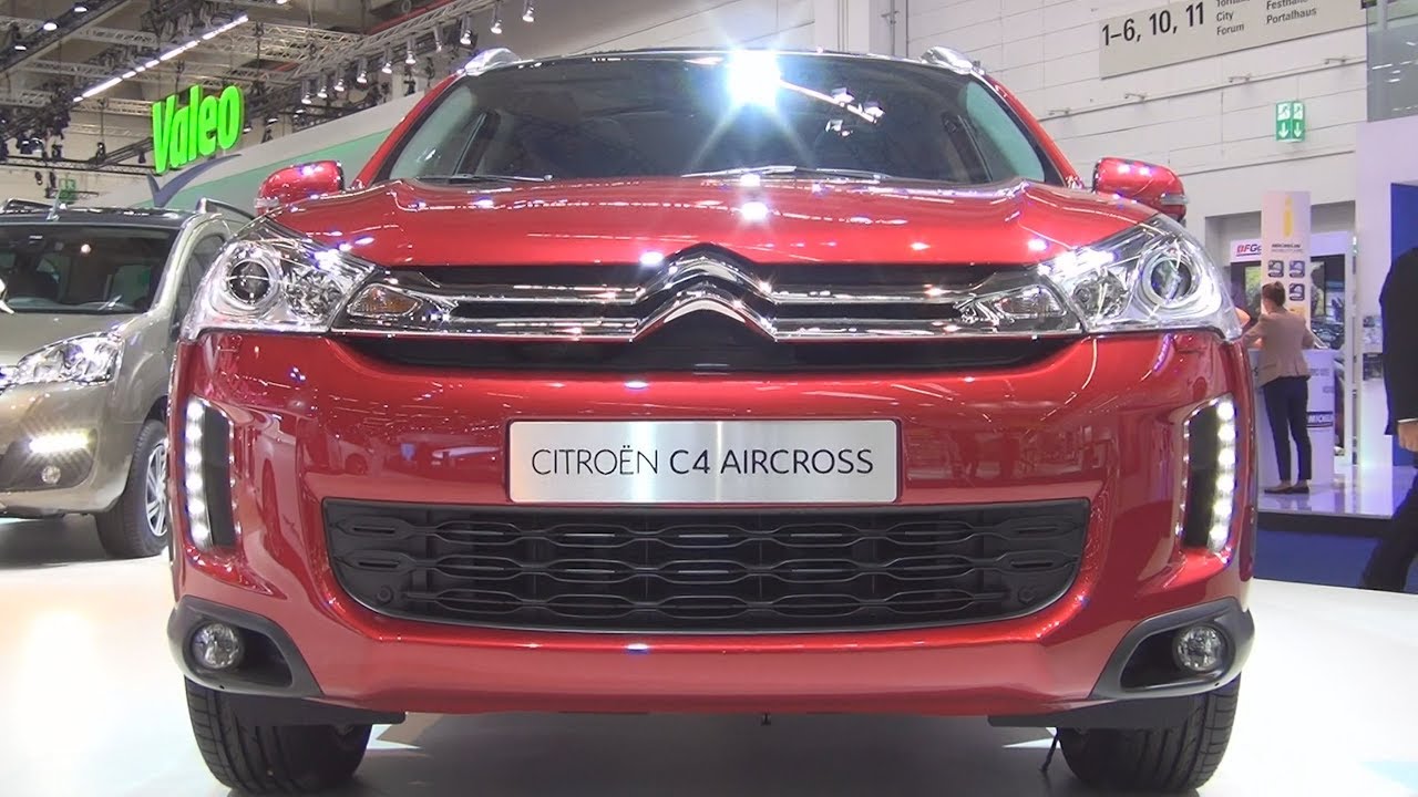 Citroën C4 Aircross e HDi 115 4WD Exclusive (2016) Exterior and Interior
