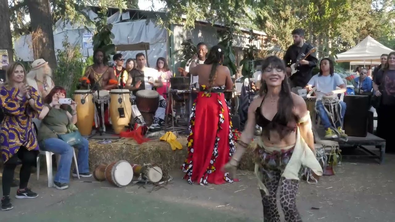 Giloya Lua e Sabrina Tulliani all'Africa Festival di Roma