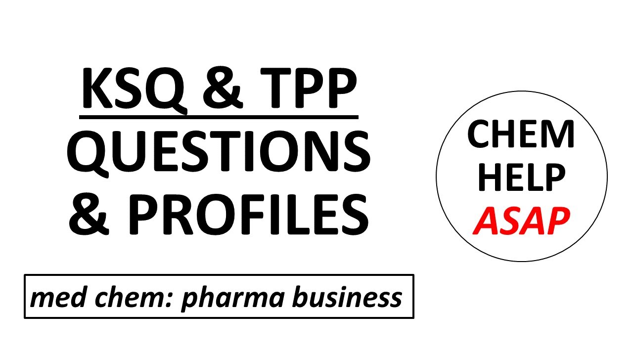 key scientific questions & target product profile