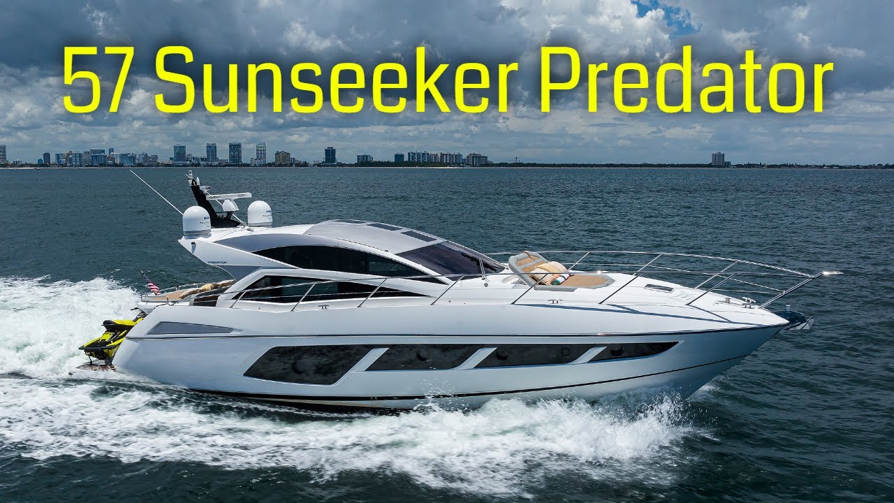 57 Sunseeker Lone Star Luxury Yacht Tour
