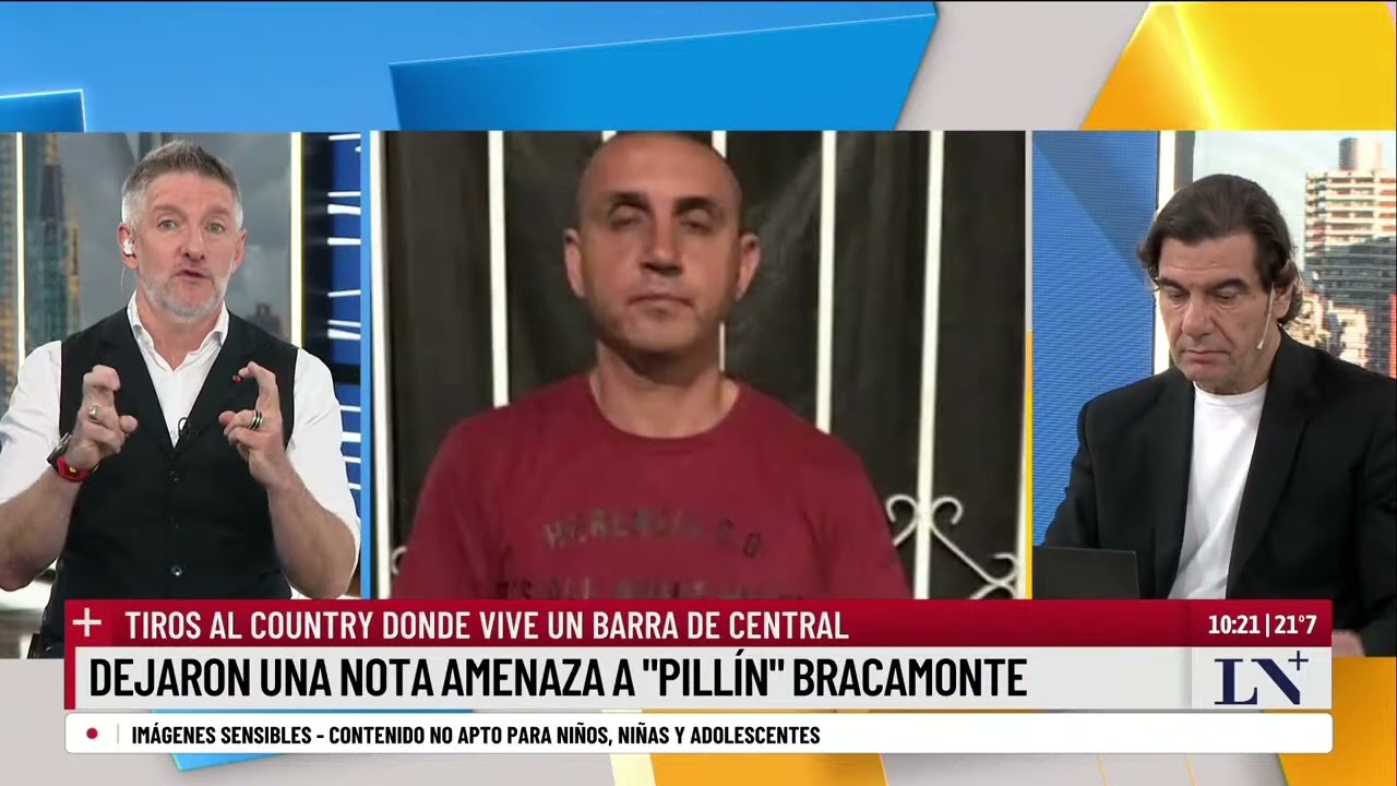 Tiros al country donde vive un barra de Central: dejaron una nota amenazando a 
