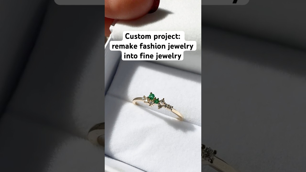 What do you think of the transformation? #jewelry #jewelrydesign #ring #cad #custom