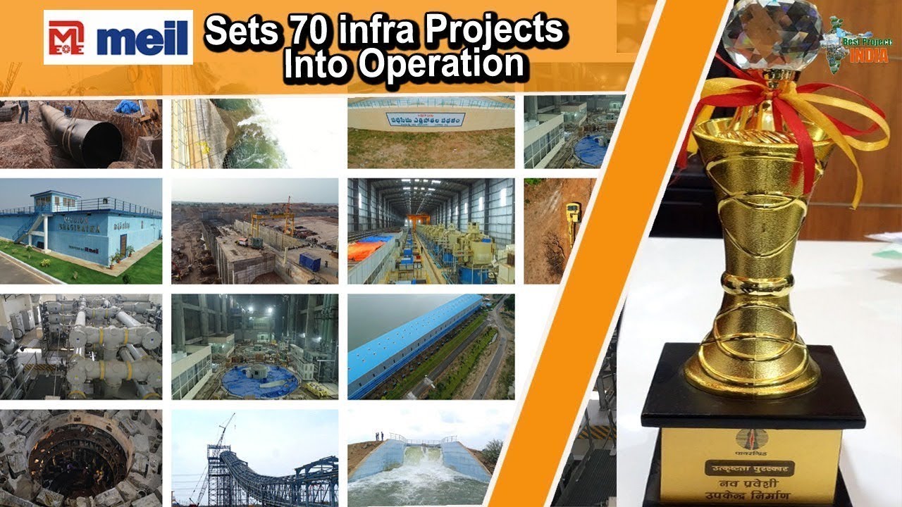 MEIL 70 Projects Completed in One Work Year | Megha Engineering & Infrastructures Limited