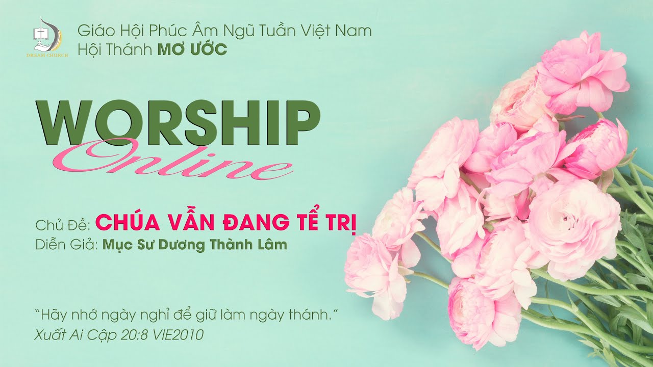 THỜ PHƯỢNG TRỰC TUYẾN THÁNH NHẬT 5/9/2021