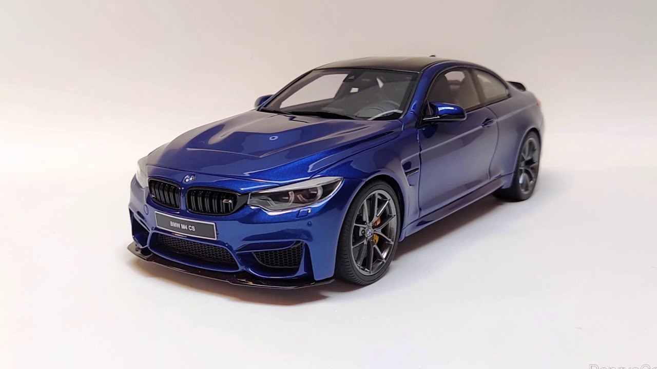 Bmw M4 CS Resin Model Car 1/18 Scale by GT Spirit