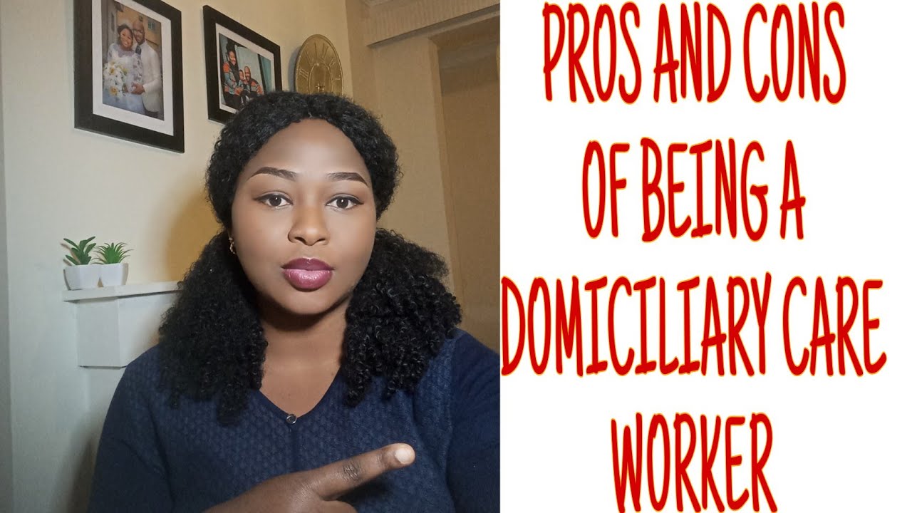 PROS AND CONS OF BEING A DOMICILIARY CARE WORKER. Telling it all