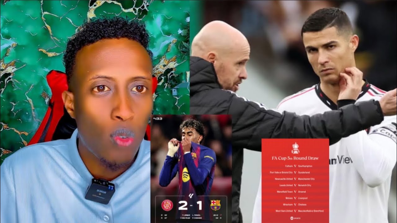 Dagaalkii Ronaldo & Ten hag Oo La Ogaaday Waxii Sababay, Barcelona Oo La garaacay Hogaanka Waa Real