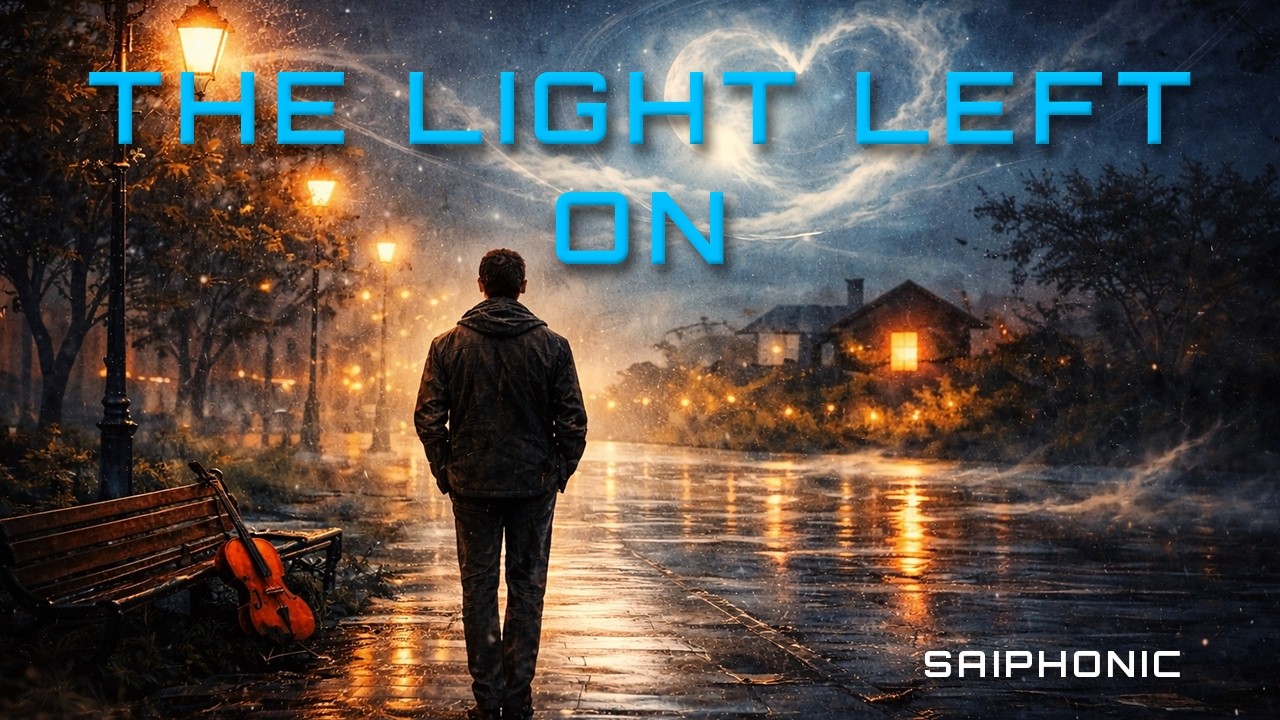 The Light Left On | SAIPHONIC | Progressive Vocal Trance (Lyric Video)