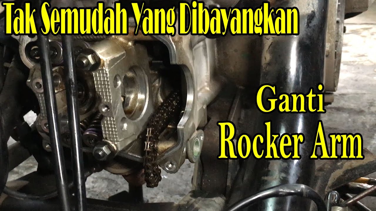CARA GANTI ROCKER ARM AEROX | STEP BY STEP ROCKER ARM REPLACEMENT