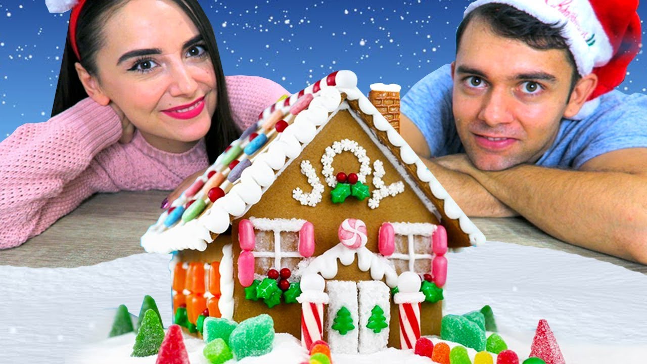 CONSTRUIM O CĂSUȚĂ DE TURTĂ DULCE!