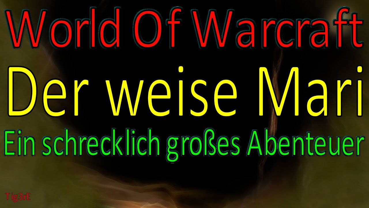 WOW: Der weise Mari / Wise Mari | Pl&uuml;schelekk / Elekk Plushie