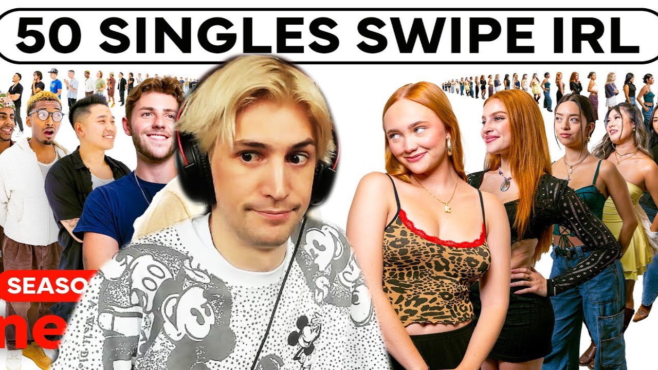 50 more strangers swipe on each other | xQc Reacts