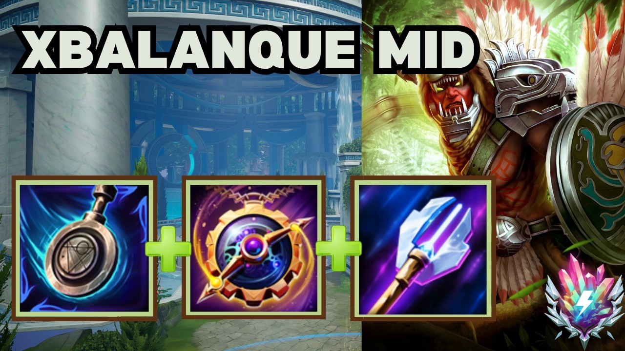 Xbal Aspect Can Ult Every 60 Seconds?! - Xbalanque Mid Deity Smite 2