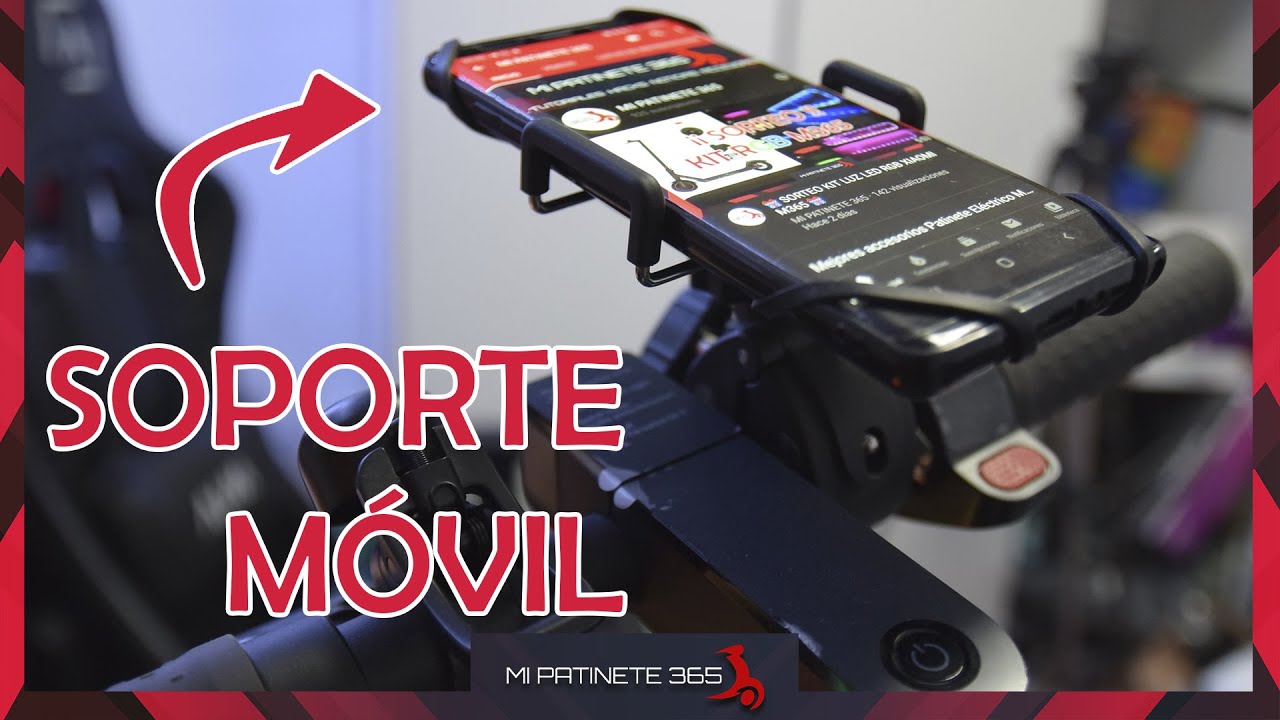 ¿Es este el mejor soporte de móvil para el patinete 🤔?