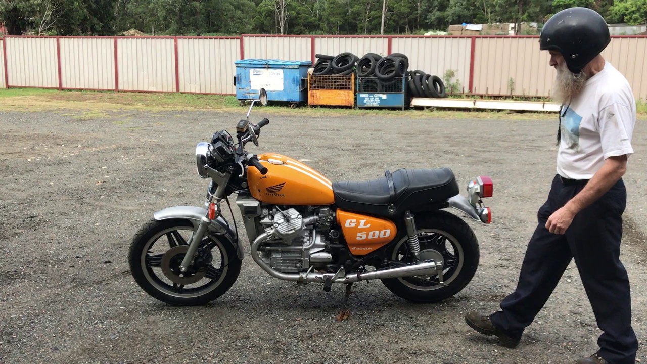 Honda GL500 1979 CX500 Custom Test Ride