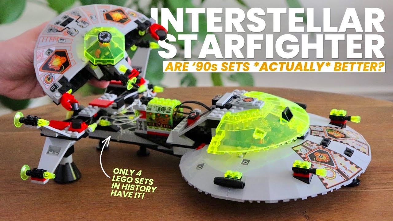 LEGO UFO Interstellar Starfighter review - best LEGO set of the ‘90s?