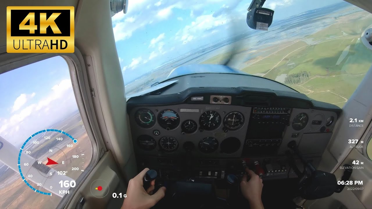 Aproximação, Toque e Arremetida em Eldorado do Sul, Aeronave C152