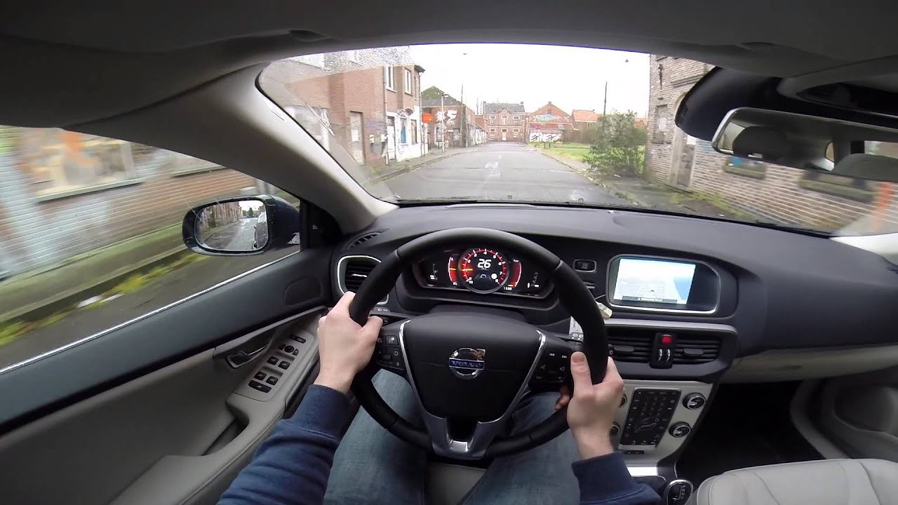 Volvo V40 Cross Country T4 4WD 180BHP POV test drive GoPro