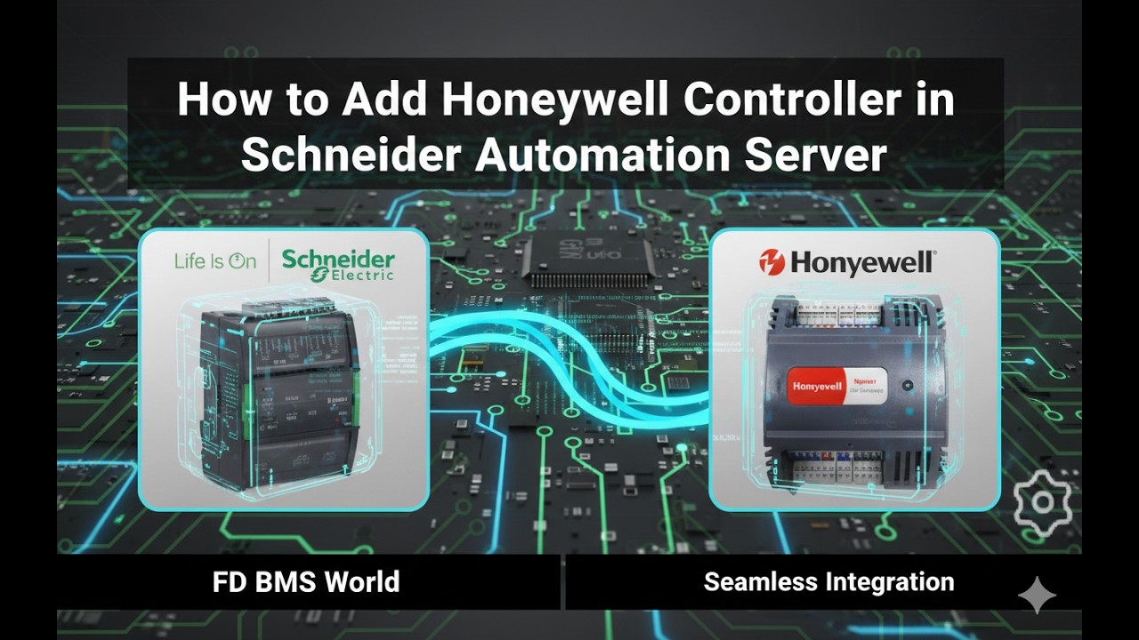 How to add Honewell controller in Automation Server