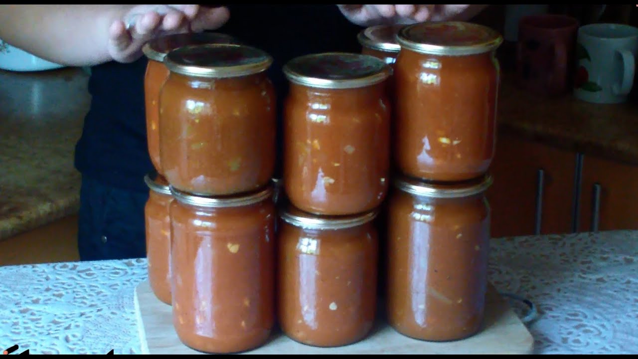 Томатный соус  «Кубанский»  По настоящему вкусный и простой рецепт