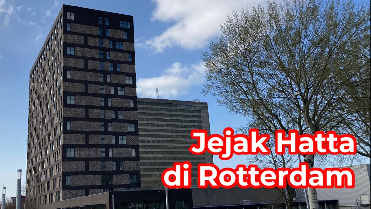 Jejak bung Hatta di Rotterdam || Erasmus University #vlog21