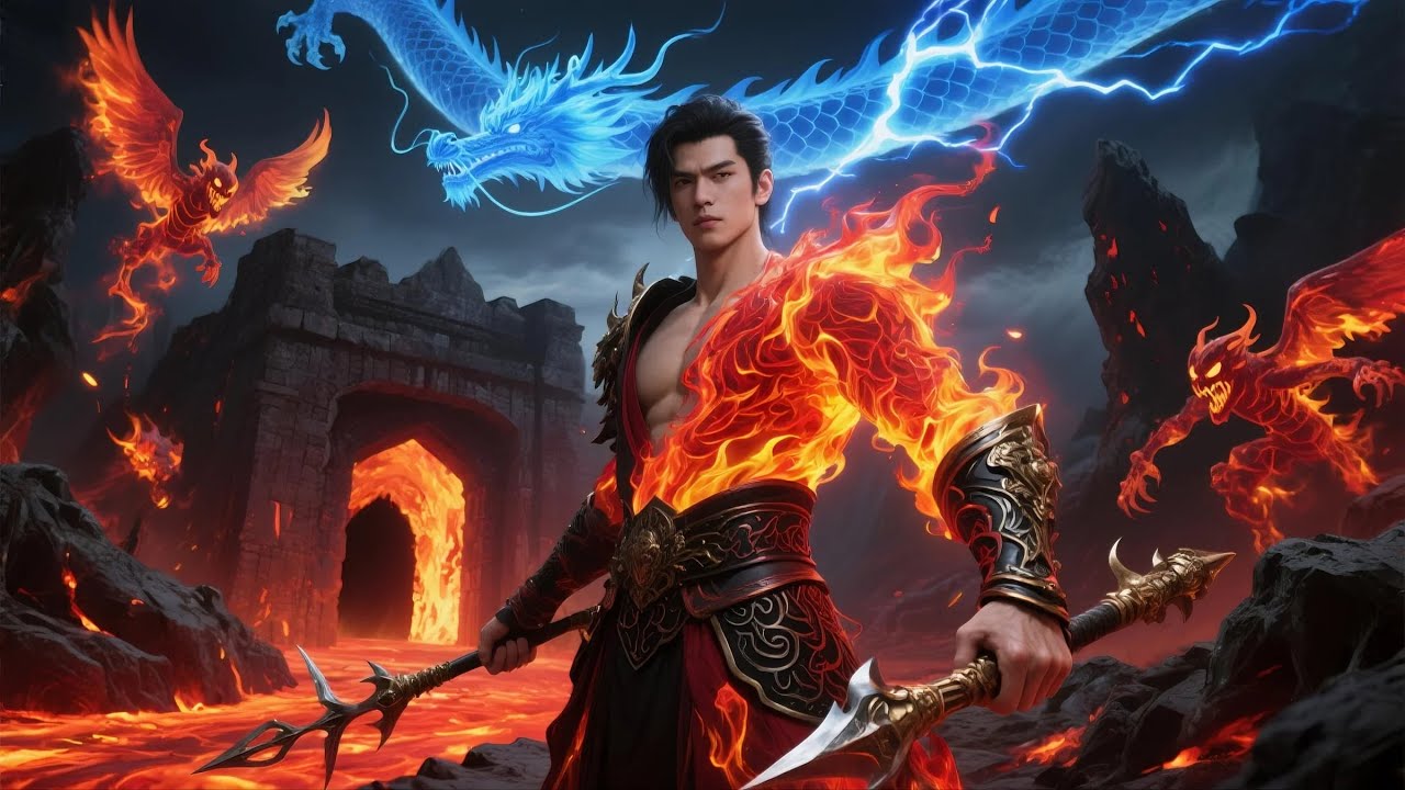 Rodeado por enemigos, ¡despierta el alma ígnea y esclaviza al dragón del trueno para vengarse!
