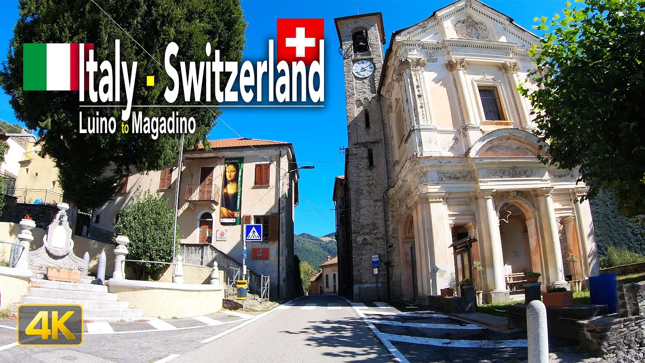 Driving from Italy 🇮🇹 to Switzerland 🇨🇭 via Val Veddasca and across the Alpe di Neggia mountain pass