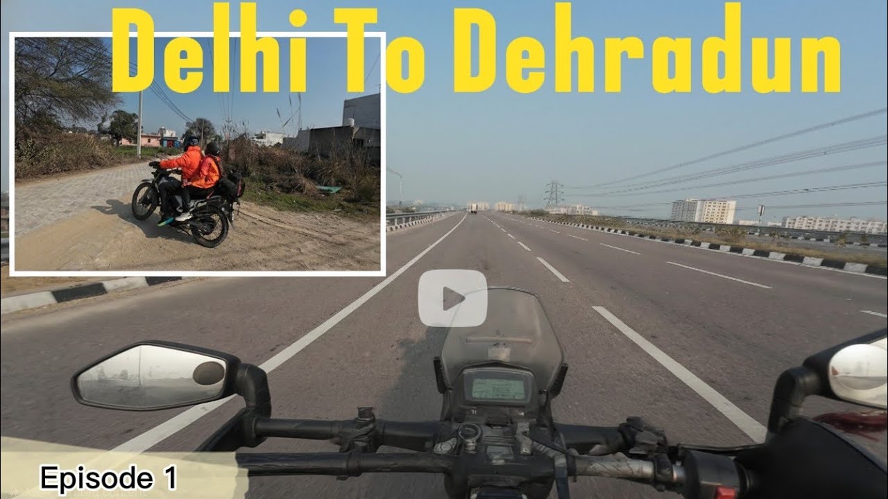 Delhi to Dehradun bike trip | Episode 1 |couple ride |Mohit Singal