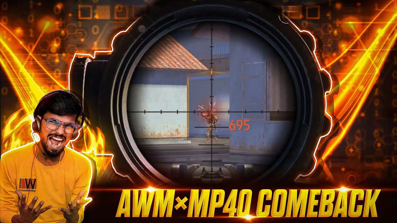 🥵AWM KING-ஆகா மாறிய GT KING🥵 || Real ComeBack Cs ranked AWM x MP40 Gameplay Tamil
